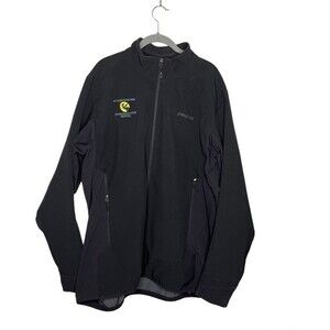 PATAGONIA Black Jacket Adze Hybrid Mens Size XXL Smiling Moose Embroidery